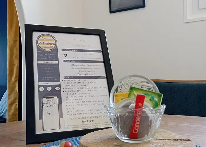 La Mariniere, Avec Garage, 2 Etoiles A 100m De La Apartment Barneville-Carteret