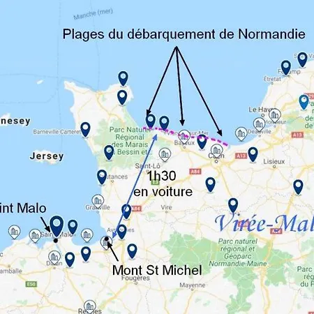 Appartement La Marinière, Avec Garage, 2 étoiles à 100m De La *
