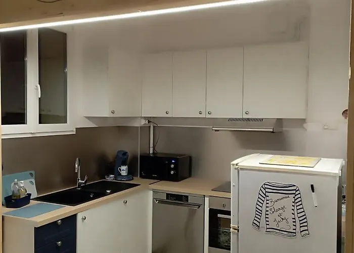 La Marinière, Avec Garage, 2 étoiles à 100m De La Apartamento *